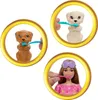Barbie-Puppe und Welpen-Pyjama-Party-Spielset mit 2 Produktbild-Vorschau 9