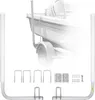 Boat Trailer Guide, 1.1M Adjustable Design Trailer Guide Produktbild-Vorschau 1