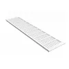 Aluminium Lüftungsgitter 130mm breit Weiß RAL9016 Abluft- Produktbild-Vorschau 2