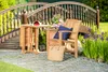 Balkontisch Teak 120 x 60 cm als klappbarer Teaktisch mit Produktbild-Vorschau 5