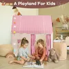 Kinder Spielhaus Indoor,Kinder Bettzelt,Spielzelt für Produktbild-Vorschau 2
