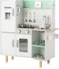 Baby Vivo Kinderküche Spielküche aus Holz - Gustavo in Weiß Produktbild-Vorschau 5