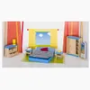 goki 51906 Puppenmöbel Schlafzimmer, blau/natur (1 Set) Produktbild-Vorschau 9