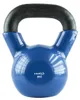 Knv08 blauwe kettlebell van gietijzer met vinylcoating, HMS Productafbeelding-voorbeeld 5