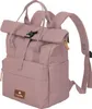 A pink backpack is shown from the front and side against a white background. Voir les images du produit