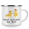 Mr. & Mrs. Panda Blechtasse Fuchs Bester Verlobter der Welt Produktbild-Vorschau 3