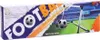 The image shows the packaging of a children's football goal toy. The packaging features a graphic of a football goal with two footballs, a stadium background, and text related to the product. Voir les images du produit