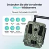 Siltcon® Wildkamera 4K 60MP mit Nachtsicht & WLAN – Produktbild-Vorschau 2