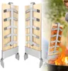 UISEBRT 2x Flammlachsbrett Flammlachsbretter 5 Stufen Produktbild-Vorschau 1