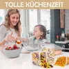 Vorratsdosen, 24er-Set mit Deckel und 30 Tafeletiketten Produktbild-Vorschau 2