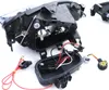 Klarglas Scheinwerfer Schwarz H7 H7 + Adapter für Peugeot Produktbild-Vorschau 9