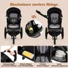 COSTWAY Dreirad Kinderwagen, Reisebuggy mit Produktbild-Vorschau 8