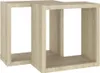 vidaXL Police z kostek 2 ks Dub Sonoma 30x15x30 cm Náhled obrázku produktu 6
