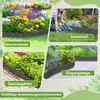 UISEBRT 10m Anthracite Palissade de jardin aspect pierre en Voir les images du produit 7