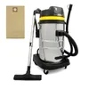 A vacuum cleaner and its accessories are displayed against a white background. Produktbild-Vorschau