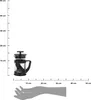 HowHomely kávovar Kávovar na espresso 350 ml Náhľad obrázku produktu 7