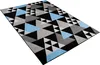 Tapiso Teppich MAYA Modern Schwarz Grau Blau Schlafzimmer  Produktbild-Vorschau 8