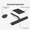 Sanova Luxus Silikon Duschwischer Schwarz – Selbstklebender Produktbild-Vorschau 7