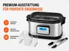 ProfiCook PC-SV 1112, 8 L, 520 W, Čierna, Nerezová oceľ, Náhľad obrázku produktu 19
