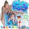 Mallie® Wassermatte Baby BPA Frei Wasserspielmatte (Blau Produktbild-Vorschau 1