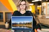 MuchoWow® Laptop Aufkleber Sticker Cover Amerika - Berg - Produktbild-Vorschau 5