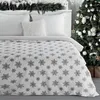 Eurofirany Kuscheldecke Decke 150x200 cm Schneeflocke Produktbild-Vorschau 2