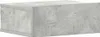 A concrete-look hanging nightstand shown from a side-front angle against a white background. Náhled obrázku produktu