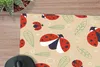 MuchoWow® Mauspad Mousepad Marienkäfer - Blätter - Design Produktbild-Vorschau 2