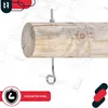 KOTARBAU® Ganci a Vite per Legno Gancio Soffitto Acciaio Anteprima dell’immagine prodotto 5