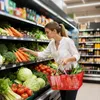 VEVOR nákupní košík, 12 ks, 22 l, stohovatelný kovový košík Náhled obrázku produktu 9