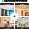 LZQ Plafonnier LED Salon Géométrique Moderne, 60W Lampe de Voir les images du produit 4