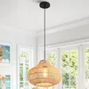 Suspension en rotin, abat-jour en rotin naturel, structure Voir les images du produit 2