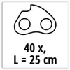 Einhell 4501754 - Einhell - GC-LC 18 Li - 25 cm - 100 g - Náhľad obrázku produktu 2