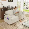 STILVORA Zweisitzer Sofa mit zwei Stauraumschubladen und Produktbild-Vorschau 8