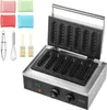 Commercial Waffleesien Waffel Maker Waffel Baker 6 pcs. Hot Voir les images du produit 9