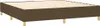 vidaXL Boxspringbettgestell Dunkelbraun 200x200 cm Stoff Produktbild-Vorschau 3