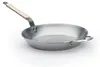 de Buyer 5710.32, Rund, Allzweckpfanne, Satinierter Stahl, Produktbild-Vorschau 2