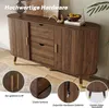 Credenza Merax con 2 ante scorrevoli e 2 cassetti, comò con Anteprima dell’immagine prodotto 8