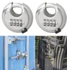 2x Rundschloss 70mm Schloss Vorhängeschloss Anhängerschloss Produktbild-Vorschau 6