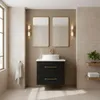 RODAN | Mobile da bagno - 60 cm - Nero opaco - Design Anteprima dell’immagine prodotto 2