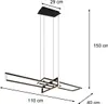 TRIO LED Pendelleuchte Salinas Schwarz Produktbild-Vorschau 3