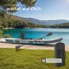 tectake Stand-Up Paddle Board aufblasbar Komplettset - Produktbild-Vorschau 8
