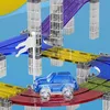 WOOPIE Magnetická pretekárska autodráha + autíčko, 137 Náhľad obrázku produktu 9