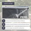 Perel Runde Abdeckung für Gartenmöbel Ø260 cm, wasser- und Produktbild-Vorschau 8