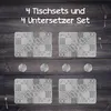 Tischset 4x45x30 cm + 10fi cm Platzset Tischmatte Produktbild-Vorschau 4