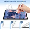 A hand holding a stylus pen over a tablet displaying digital art, with diagrams illustrating different drawing angles. Produktbild-Vorschau