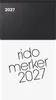 2027 rido/idé Tischkalender 11x20cm 1S/1T 640S Produktbild-Vorschau 1