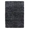 Teppich Wohnzimmer Hochflor Anthrazit 120x170 Rechteck Produktbild-Vorschau 3