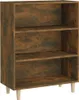 vidaXL Sideboard Räuchereiche 69,5x32,5x90 cm Holzwerkstoff Produktbild-Vorschau 2