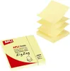 APLI Haftnotizen "ZIG ZAG Notes!" 75 x 75 mm gelb 100 Blatt Produktbild-Vorschau 2
